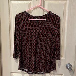 JM Collection Petite Large Tunic Top